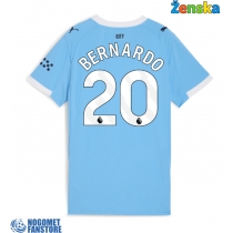 Manchester City Bernardo Silva #20 Domaci Dres za Ženska 2025-26 Kratak Rukav